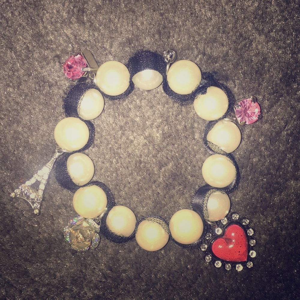 Paris charm bracelet